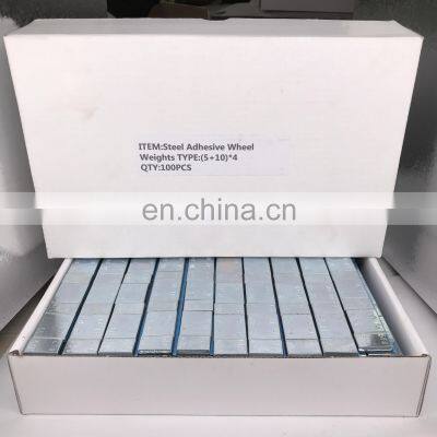 Fe Tire Balancing Weights Adhesive Wheel Balance Weights for Steel and Alloy Rim Keep Balancing With Different Tapes photo-5