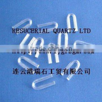 U Bend Quartz Tube for Thermocouple Sampler tube