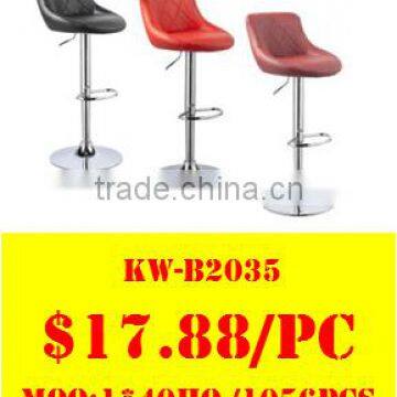 WorkWell Promotional Pvc Steel Bar Stools(Kw-B2017) photo-3
