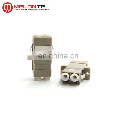 MT-1032-LC-E  Factory supply Gray LC Female Connector  single Mode LC optical fiber Adapter