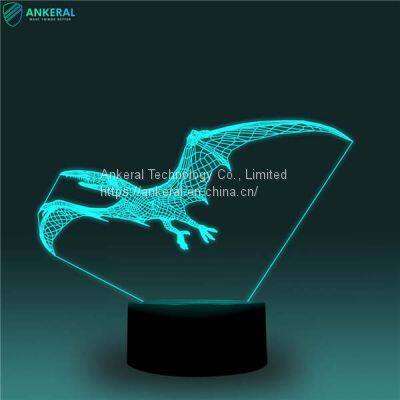 Creative Custom Dinosaur 3D LED Lamp APP Control Best Quality photo-3
