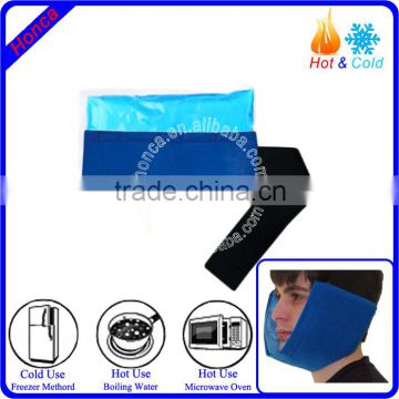 hot cold gel pack with sleeve for dental clinic