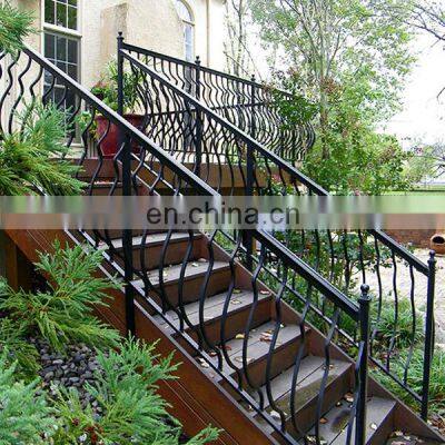 Modern Wrought Iron Stair Railings Interior for Stairs