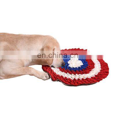 Wholesale Interactive Slow Feeding Pet Treat Dog Feed Nose Work Training Snuffle Mat