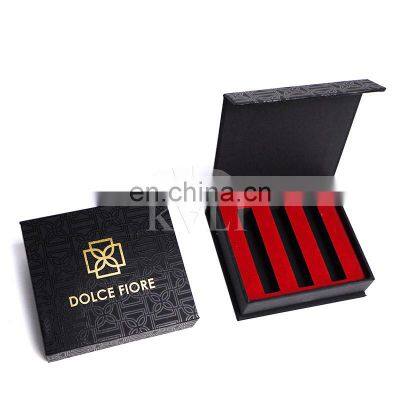 Best Wholesale Flip Top Custom Makeup Package Luxury Paper Box With EVA Velvet Best for Cosmetics Gift Set