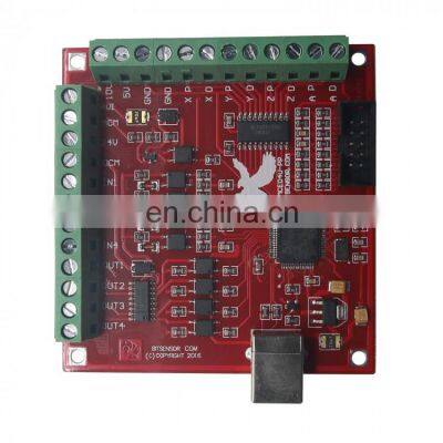 CNC USB MACH3 100Khz Breakout Board 4 Axis Interface Driver Motion Controller photo-2