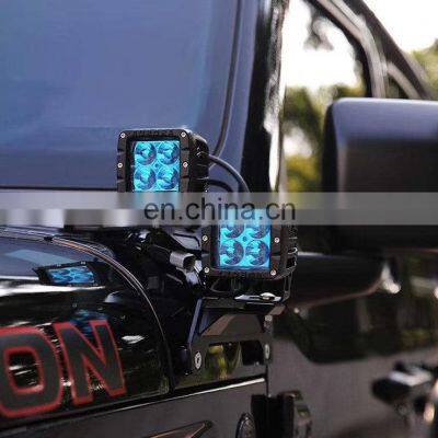 For J Eep for w Rangler JL Lantsun JL1188 BRACKET JL2018+ A-pillar Double Bracket photo-5