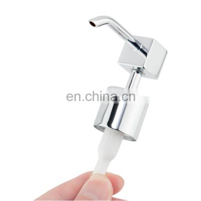 Longan Wholesale High Quality 24/410 or 28/400 Metal Liquid Soap Dispenser Pump with 1.0cc Output