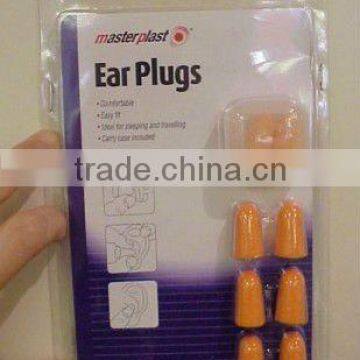 Travel ear plug set