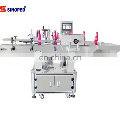 2022 Sinoped Fast Semi Automatic Adhesive Wine Round Bottle Labeling Machine T-400