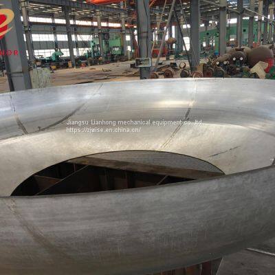 ASME Large Stainless Steel Tank Head with hole for pressure vessel end