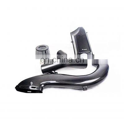 High Performance System Dry Carbon Fiber Air Intake Kit For BENZ C260L C300 M264 2.0T