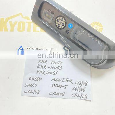 Factory Price KHR10054 KHR-10054 KHR-10053 KHR10053 MONITOR for CX350 SH210-5 CX370B CX160B CX210B CX240B CX290B photo-3