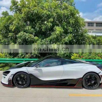 Mansori Style Body Kit With Front Rear Bumper Side Skirts Fender Spoiler Wing For Mclaren 720S