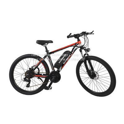 27.5inch 29inch 7speed aluminum alloy frame mountain E-bike     7 Speed Mountain E Bike