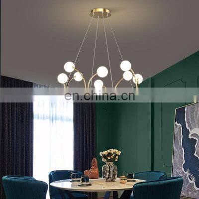 Simple Modern Style Ceiling Chandelier Bedroom Indoor Decor Hotel Home Ring Round LED Pendant Light photo-5