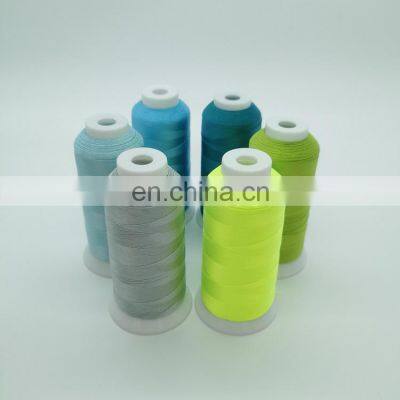 Wholesale High Quality Embroidery Thread Filament Sewing Thread 100% Polyester photo-4