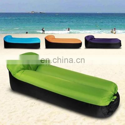 Top Selling wholesale Products Camping Inflatable Sleeping Bag Air Lounger  Lazy Sofa Bed With Carry Sleeping Bag