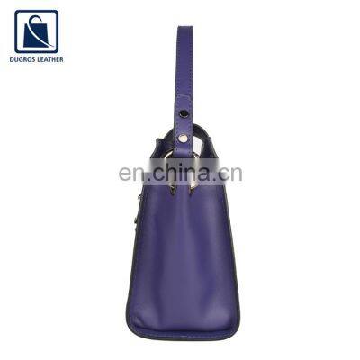 Bulk Exporter Selling Chairman Lining Material Flap Closure Type Matching Stitching Genuine Lather Women Sling Bag at Low Price