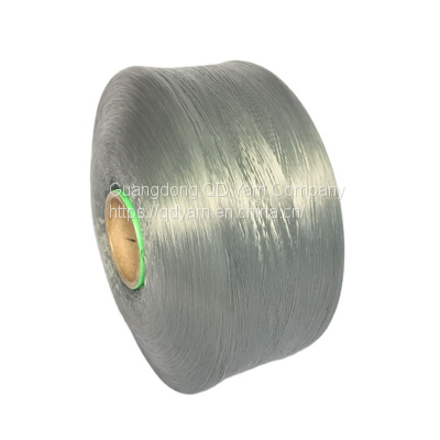 Pp Yarn Intermingled 750d Recycled Yarn Good Quality Grey Color Cheap Polypropylene Yarn photo-3