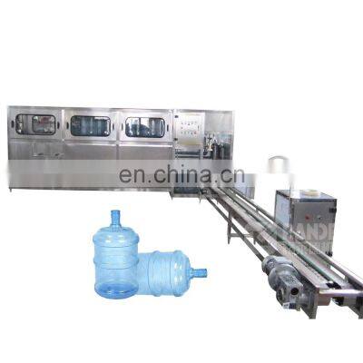 Automatic 5 gallon bottle with mouth water filling machine and bottling line