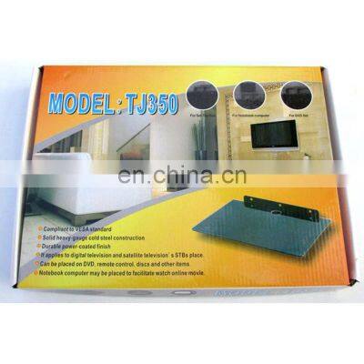 Thickened Tempered Glass Set-top Box Bracket DVD Tray Set-top Box Bracket photo-5
