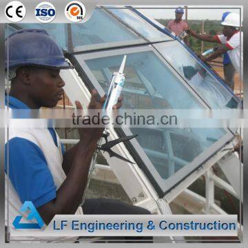 Wind resistant steel structure function hall