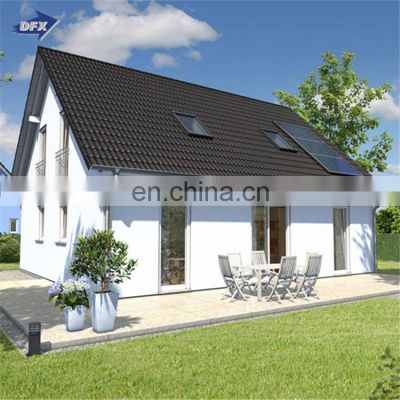 Steel frame house prefabricated modern design mobile house luxury prefab villa