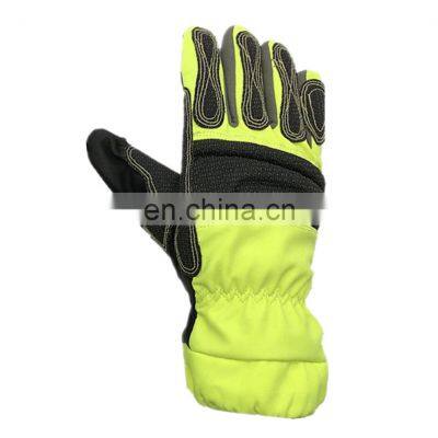 Firefighting Fireman Glove Gant Safety Firefigher Protection Fire Resistant Gloves photo-4