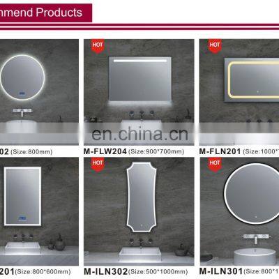 Opening Sale Rectangle Vanity Mirror Hot New Products Bathroom Makeup LED Mirror With Touch Screen photo-5