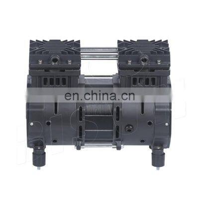 Bison China Electric 1hp 750w 110v 2 Cylinder Mini Portable Oilless Air Compressor Piston Pump photo-5