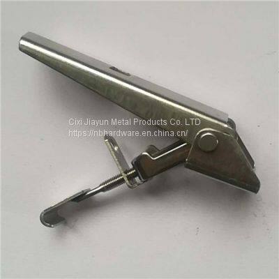 Stainless Steel Spring Loaded Safety Snap Lock Adjustable Toggle Catch Clamp Draw Latch for Case Box Door Cabinet