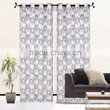 1PC JACQUARD FANCY WINDOW CURTAIN WITH 8 GROMMETS photo-4