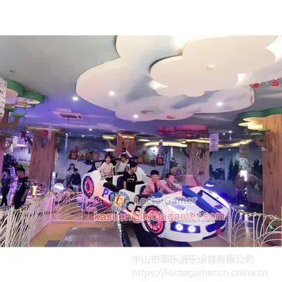 Zhongshan Manufacturers of Children's Play Equipment Mechanical Float Float Car Police Car Flying Car Double Hump Rotating Chair Spaceship (LT-PR73) photo-2