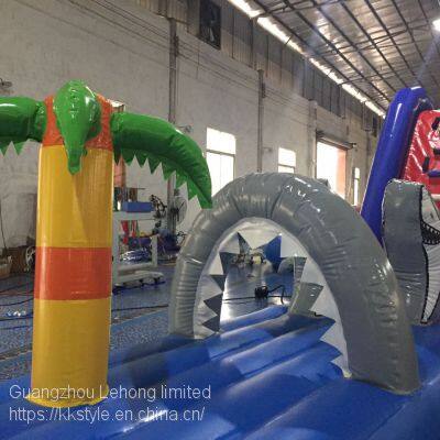 kk Inflatable Water Slide Leisure Game in Swimming Pool Sea Park Commercial Park photo-2