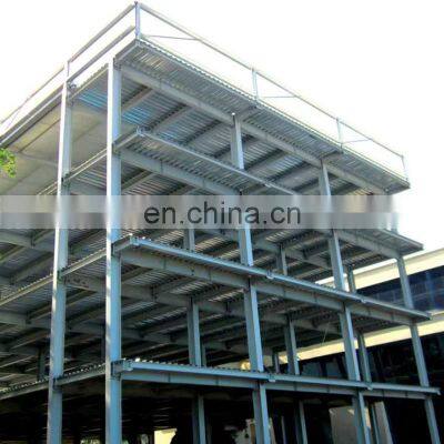 Custom processing galvanized heavy steel structure fabrication