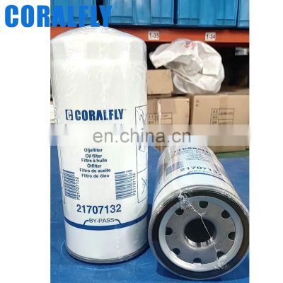 Original Coralfly Truck Filters 21707132 For Volvo DD13 S60 Genuine Diesel Engine Bypass Oil Filter