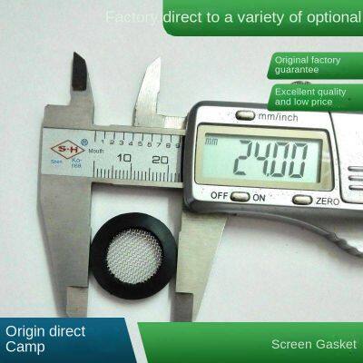 Rubber Filter Screen 1 Inch Edged Water Meter Filter Screen Tpr Rubber Sealing Ring 304 Filter Screen 40 Mesh Yufeng photo-2