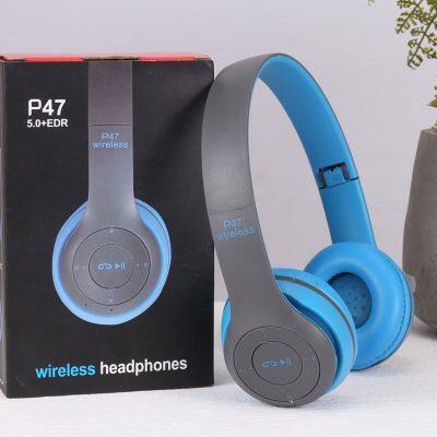 Over Ear Noise Cancelling Headphone Wireless Bluetooths Stereo Headset Mic SD/TF FM for Cell Phone