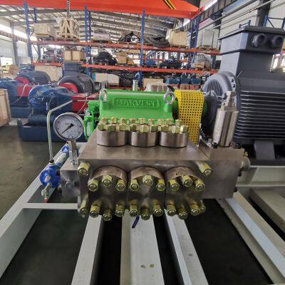 High flow high pressure ship cleaning pump