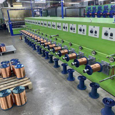 Máquina de devanado de bobinas pequeñas esmaltadas Cable de bobina Transformador de aluminio CCA 35 Swg Cable de devanado para motor photo-4