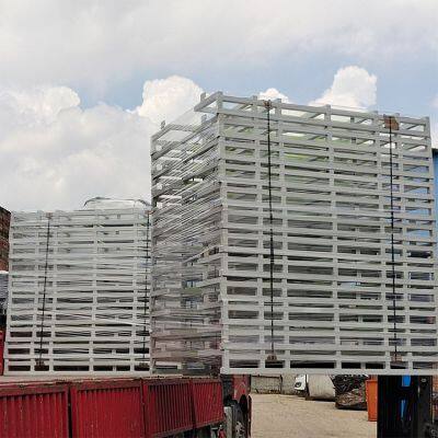 Powder-Coated Metal Pallet with Corrosion Resistance for Outdoor Use