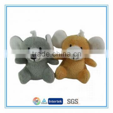 Wholesale mini teddy bear 7cm small size bear with keychain