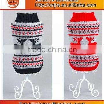 christmas deer pet dog sweater