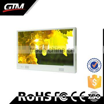 21. 5" comercial lcd video frame dvd player wall bracket advertising examples aluminium advertising frame usb media player cheap