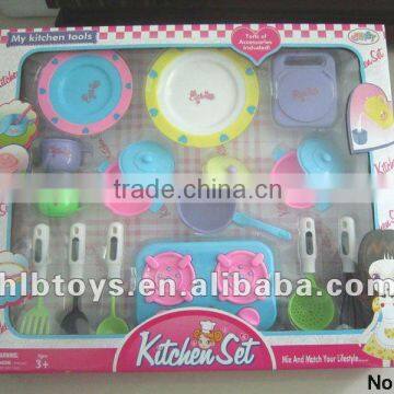 Plastic Kitchen set toy ,tea set toy