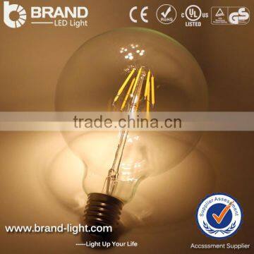 CE RoHS High Quality 4W 6W 2700K 3000K LED Filament Light For Coffee Shop