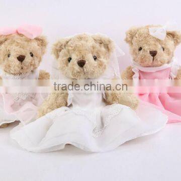 Wholesale Plush Toy Princess Teddy Bear /Soft Gift Toy Bear with Skirt/Stuffed Toy Teddy Bear Girl