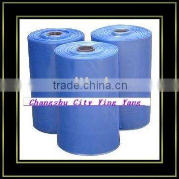 blue pvc shrink film