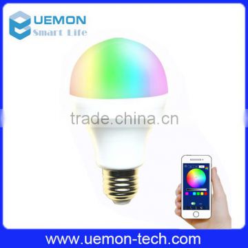 Wholesale smart dimmable WiFi remote control intelligent LED light bulb